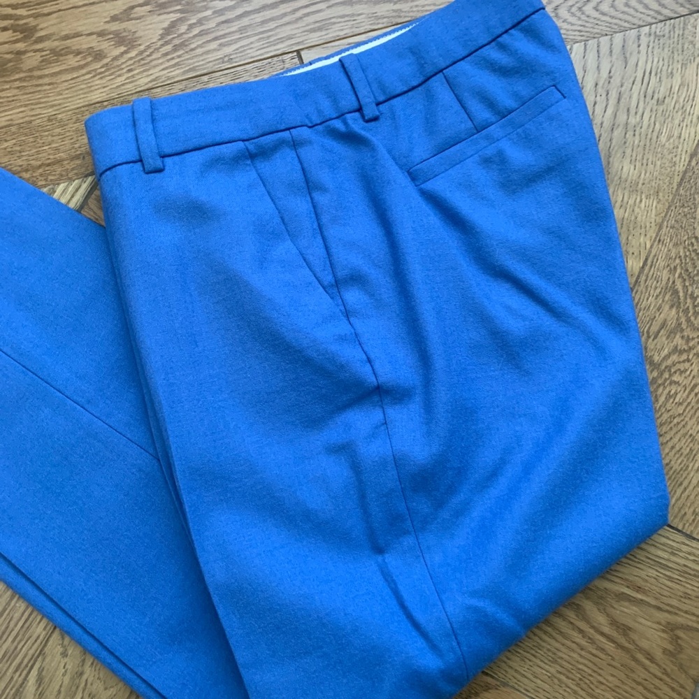 J.Crew Cafe Capri Size 2 100% Wool Pants - Picture 2 of 8